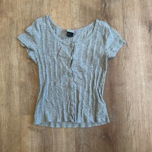 GIRLS BUTTON TOP